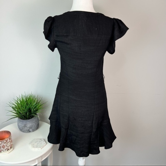 1. State Womens Asymmetrical Ruffle Fit & Flare Dress size 2 - Picture 6 of 11